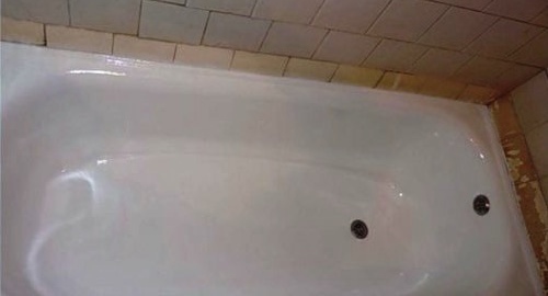 Восстановление ванны акрилом | Кашин