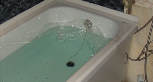 Установкой акрилового вкладыша | Кашин