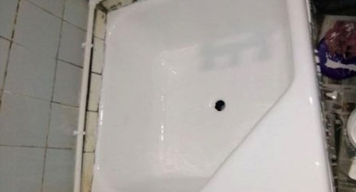 Обновление душевого поддона акрилом | Кашин